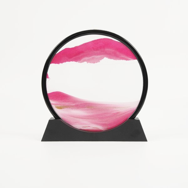 Hot selling desktop home office decoration relaxing mobile sand art pictures Hot selling desktop home office decoration relaxing mobile sand art pictures