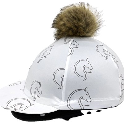 Custom Colors Breathable Cap Wool Sports Horse Riding Hat Covers Unisex Printed Custom Colors Breathable Cap Wool Sports Horse Riding Hat Covers Unisex Printed