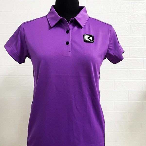 Custom Logo Breathable Knit Solid Ladies Horse Riding Polo Shirt Custom Logo Breathable Knit Solid Ladies Horse Riding Polo Shirt