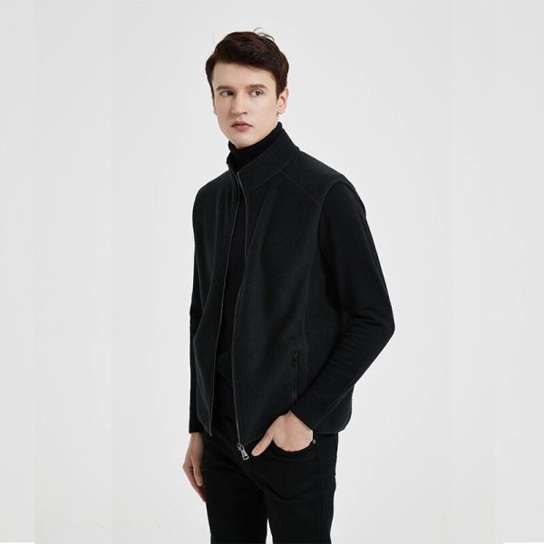 Customized Men Fleece Vest Customized Men Fleece Vest