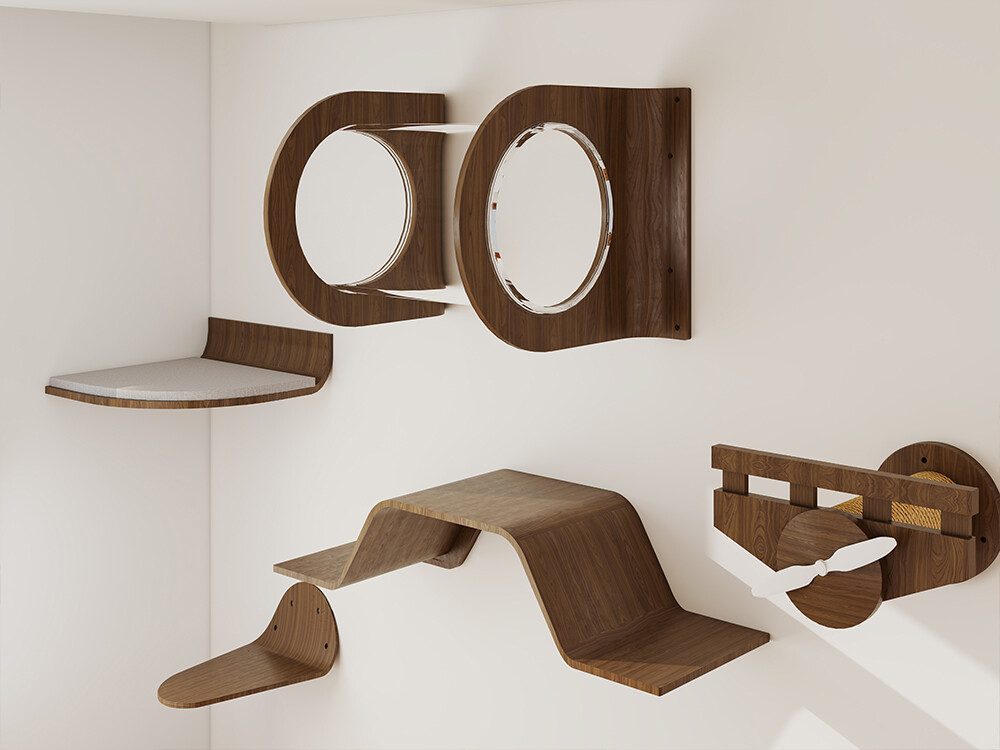 Industry Trend: Vertical space utilization has become a new necessity for multi-cat households.