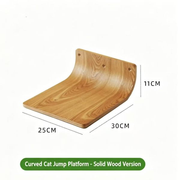 DIY wall-mounted cat climbing set cat tree pet furniture cat stairs