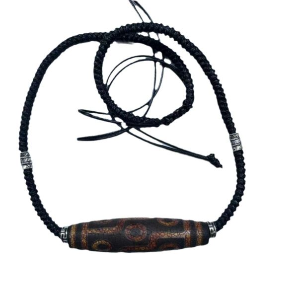 Wholesale natural Tibetan-style red skin old Zhu nine-eyed collarbone bead bead bead bead pendant accessories wholesale sky bead pendant