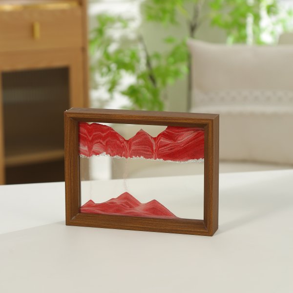Hot selling luxury moving home decoration 3D dynamic sand art