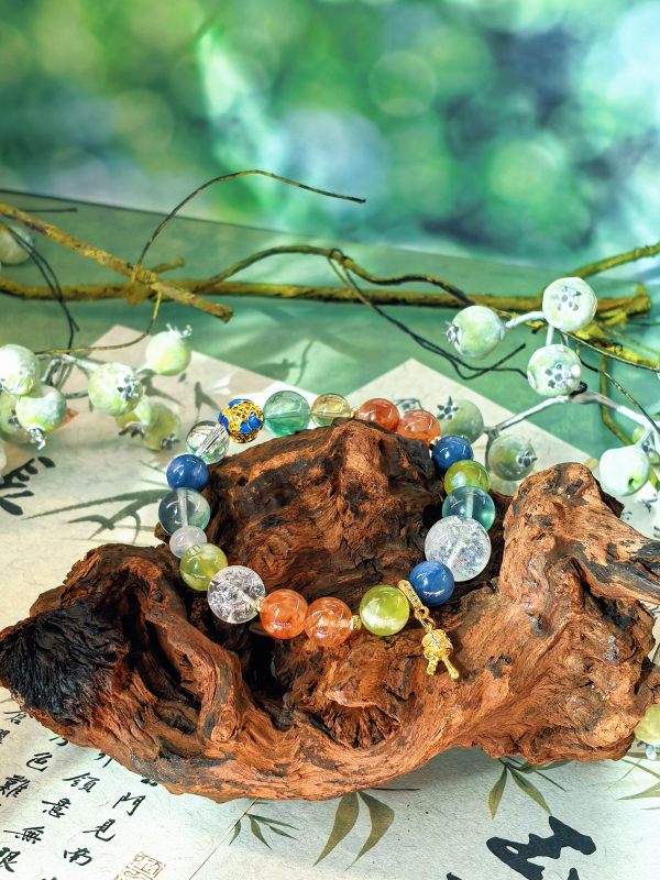 Celadon Glazed Peach Crystal