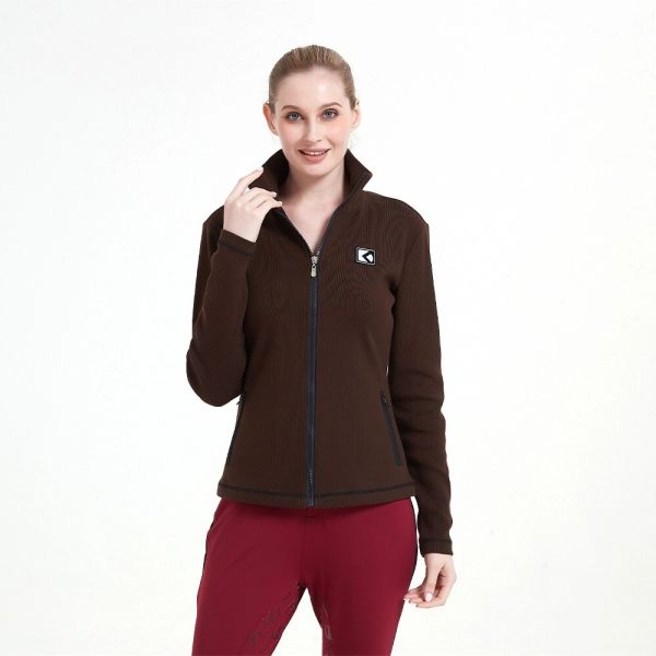 High Quality Equestrian Show Fashion Women Elastic Sports Jacket